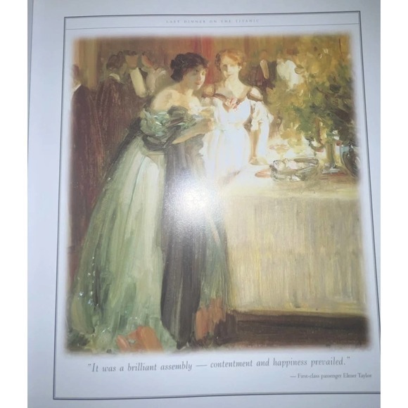 🛳Last Dinner on the Titanic Menus and Recipes from the Great Liner ‼️ - Picture 7 of 12